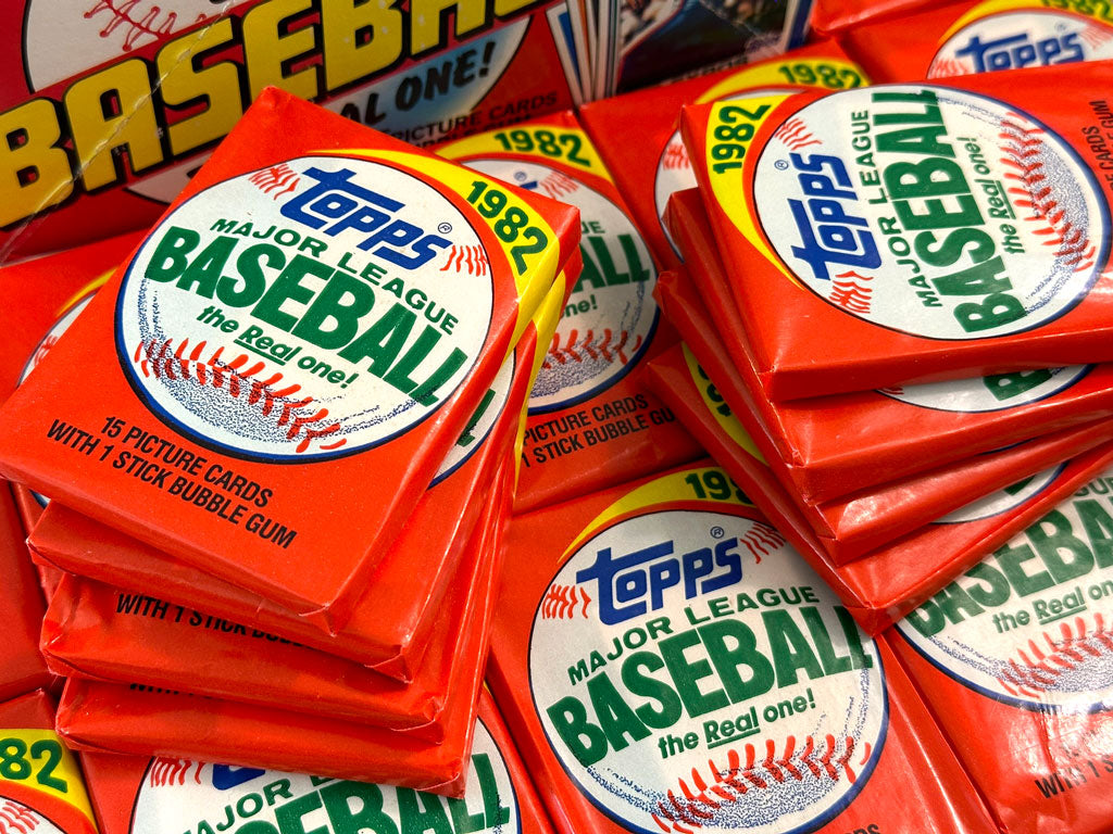 1982 Topps Baseball Wax Packs