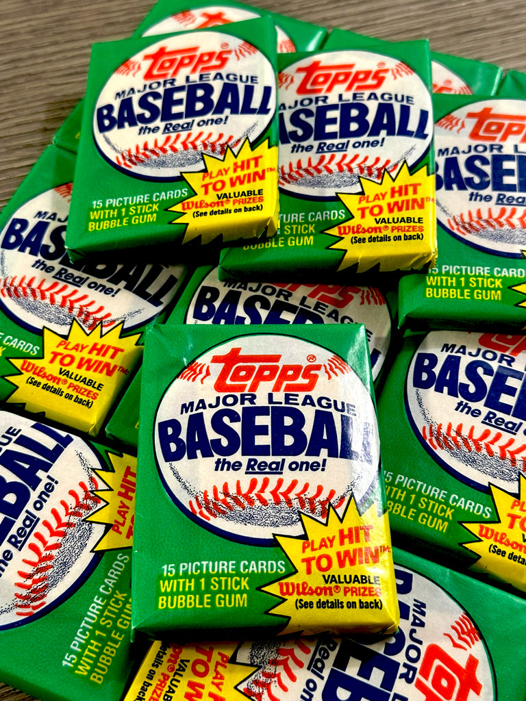 1981 Topps Baseball Wax Packs