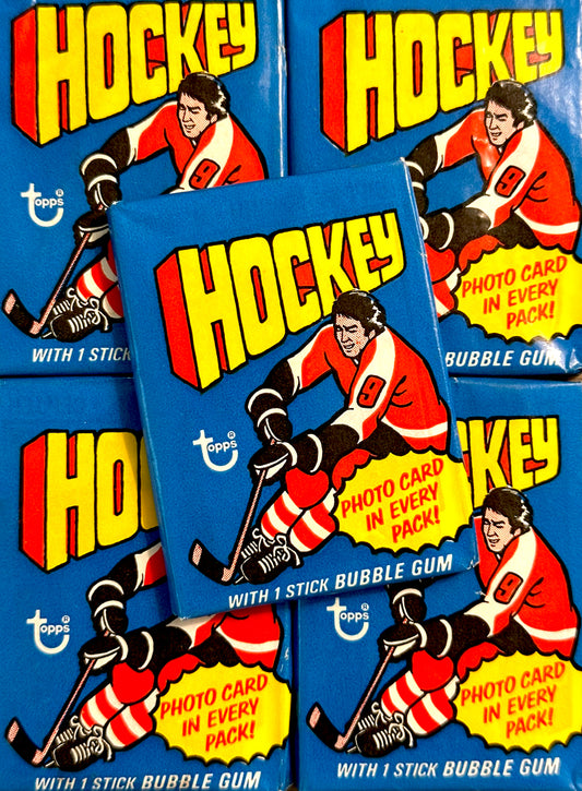 1976 Topps Hockey Wax Packs