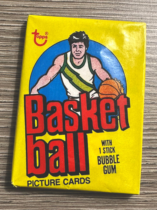 1978 Topps Basketball Wax Pack