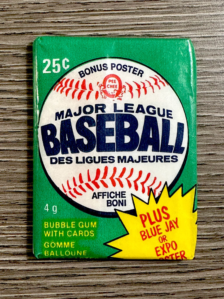 1981 O-Pee-Chee Baseball Wax Pack