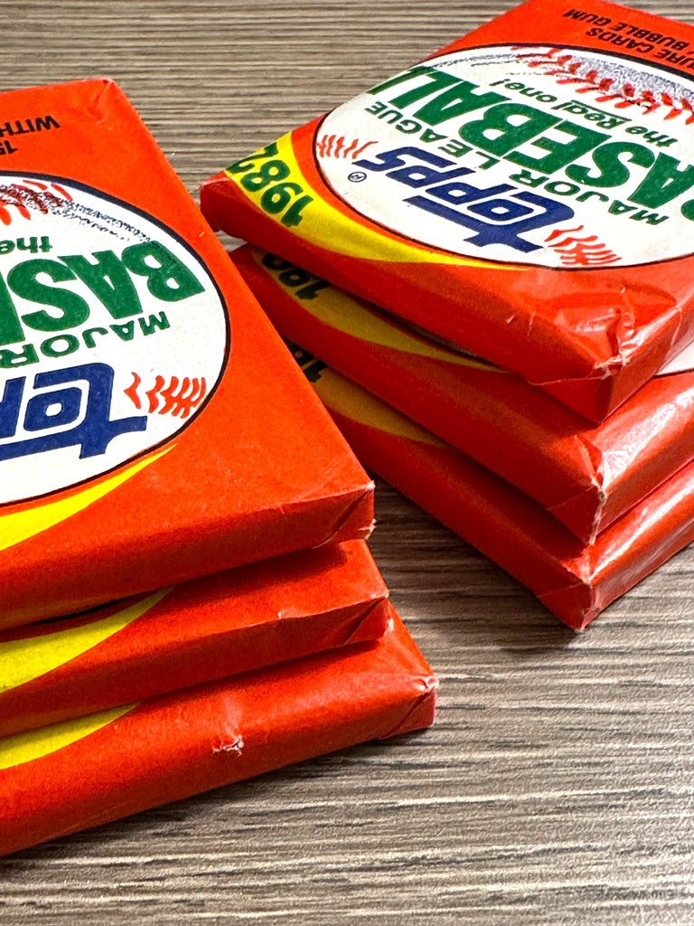 1982 Topps Baseball Wax Packs - Discounted Due to Corner Wear