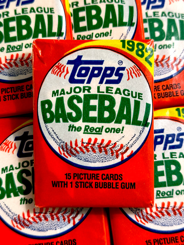 1982 Topps Baseball Wax Packs - Discounted Due to Corner Wear