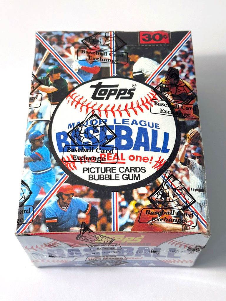 1981 Topps Baseball Wax Box - BBCE Authenticated