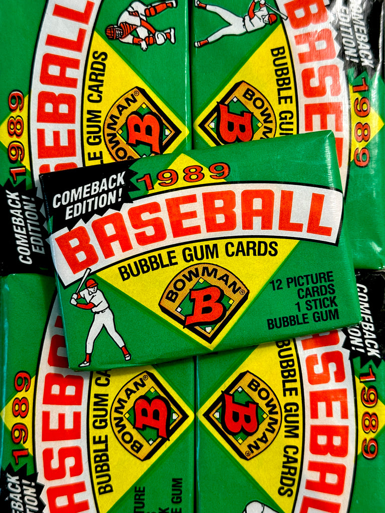 1989 Bowman Baseball Wax Packs