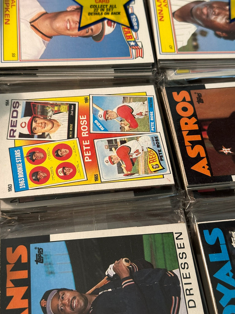 1986 Topps Baseball Rack Packs - Fresh from a Case