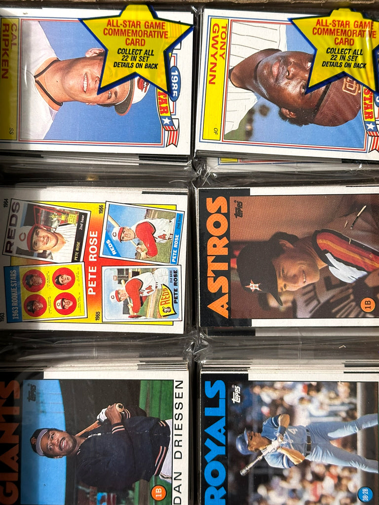 1986 Topps Baseball Rack Packs - Fresh from a Case