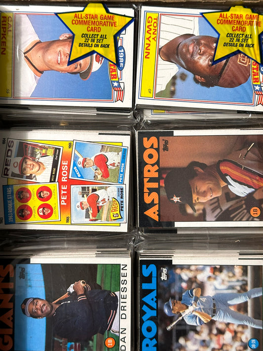 1986 Topps Baseball Rack Packs - Fresh from a Case
