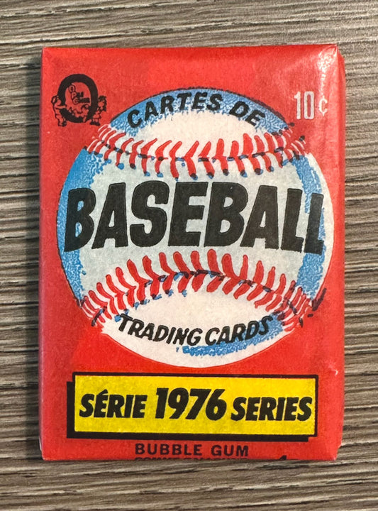 1976 O-Pee-Chee Baseball Wax Pack