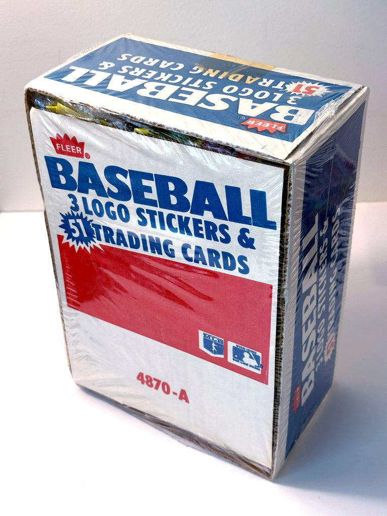 1987 Fleer Baseball Wax Rack Box (Factory Sealed)