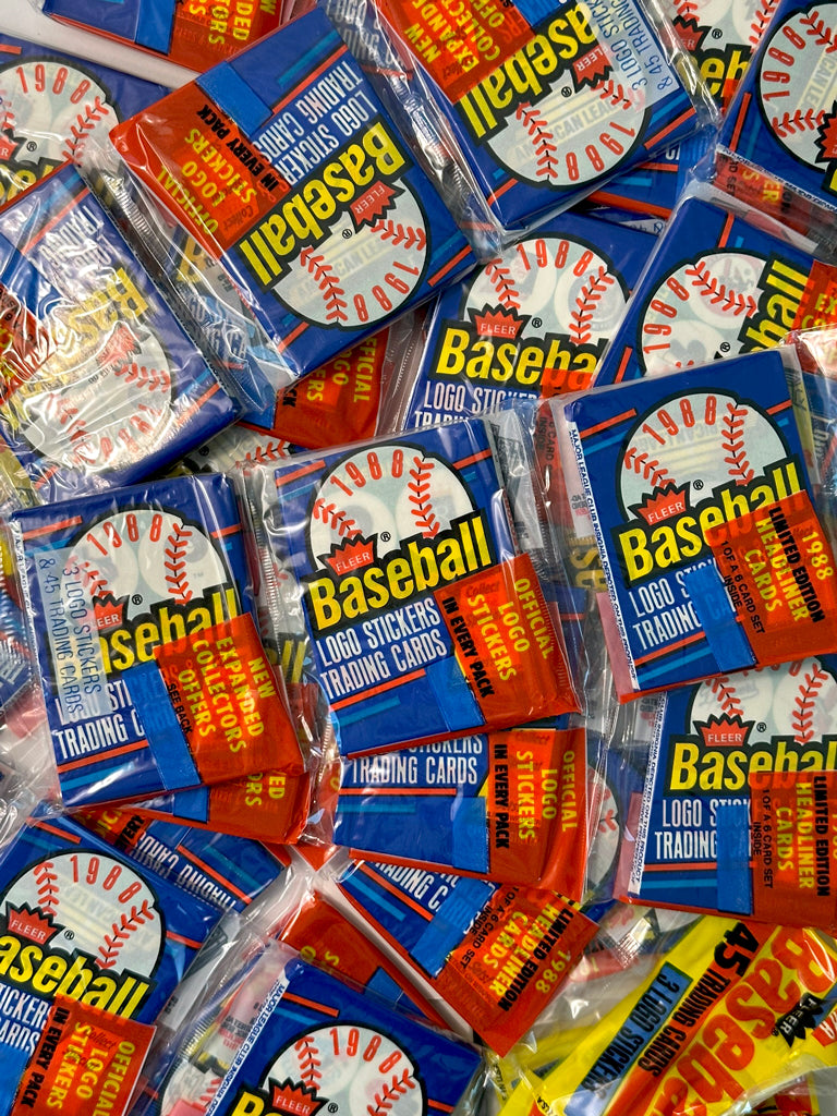 1988 Fleer Baseball Wax Racks