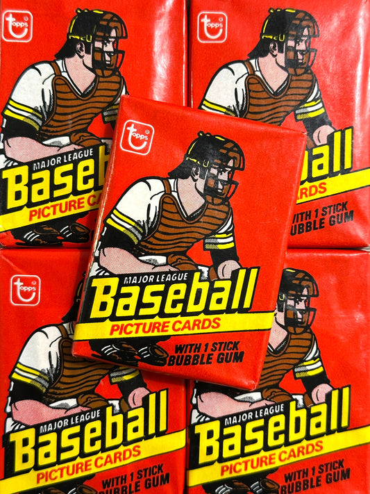 1978 Topps Baseball Wax Packs