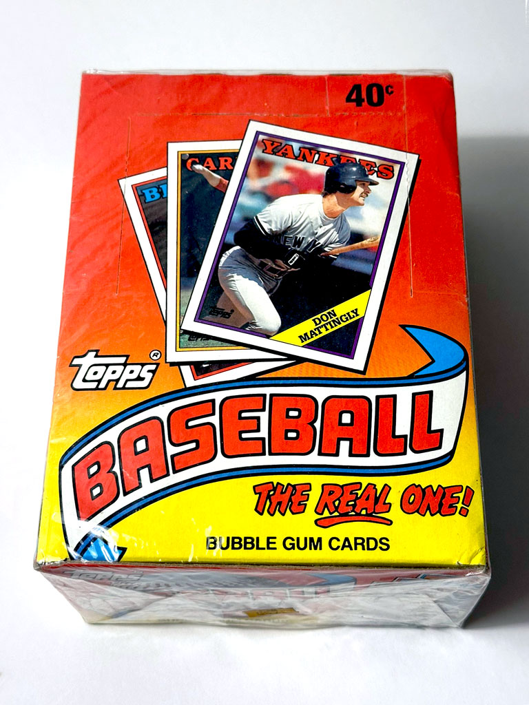 1988 Topps Baseball Wax Box w/Original Wholesale Club Wrap