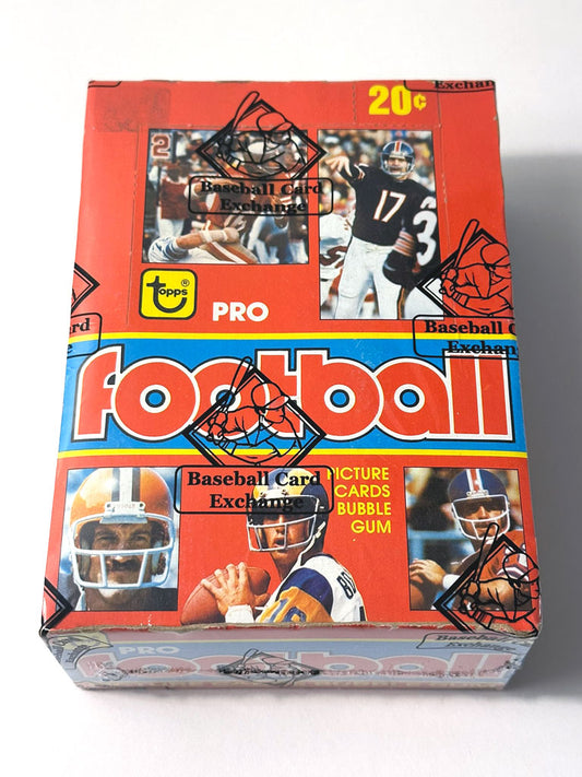 1979 Topps Football Wax Box - BBCE Authenticated