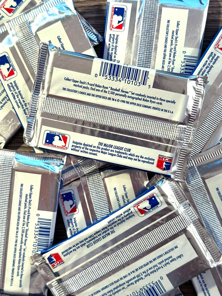 1991 Upper Deck Baseball Foil Packs (Find the Nolan - Low Series)