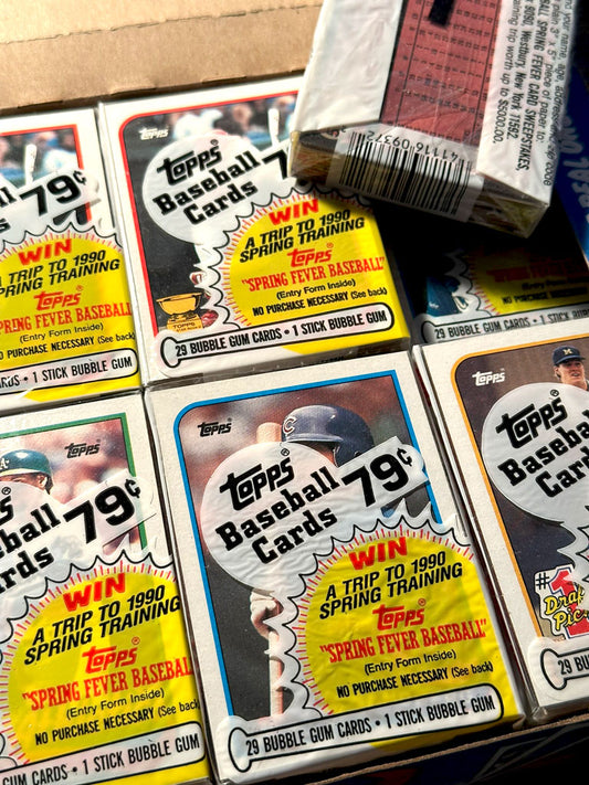 1989 Topps Baseball Cello Packs