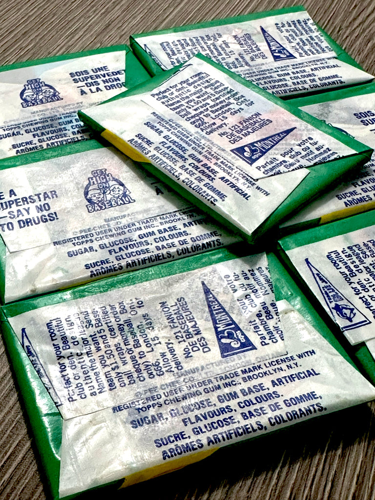 1987 O-Pee-Chee Baseball Wax Packs