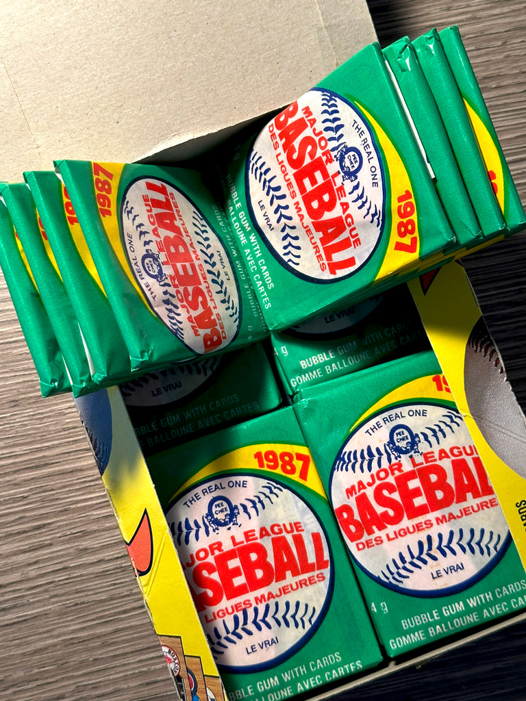 1987 O-Pee-Chee Baseball Wax Packs