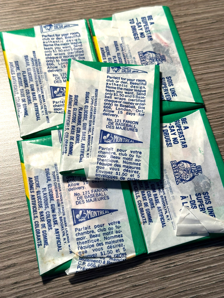 1987 O-Pee-Chee Baseball Wax Packs (Discounted)