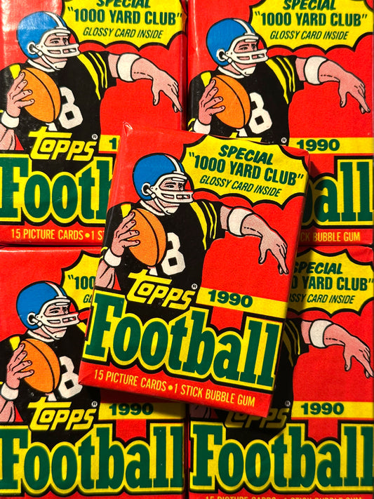 1990 Topps Football Wax Packs