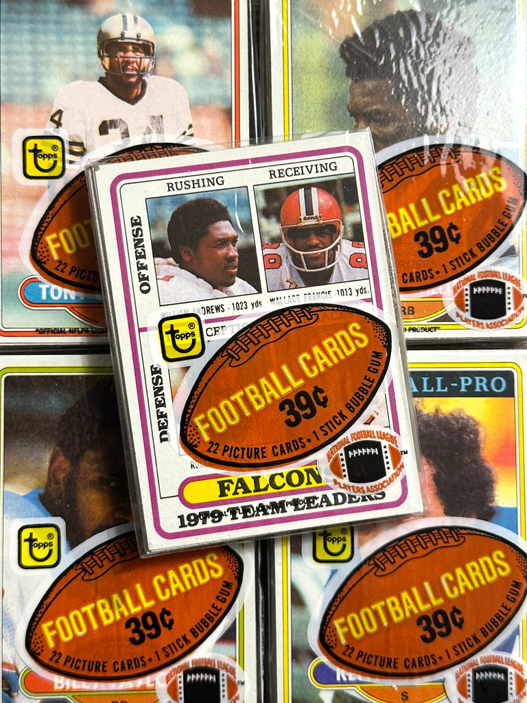 1980 Topps Football Cello Packs (five packs/one price)