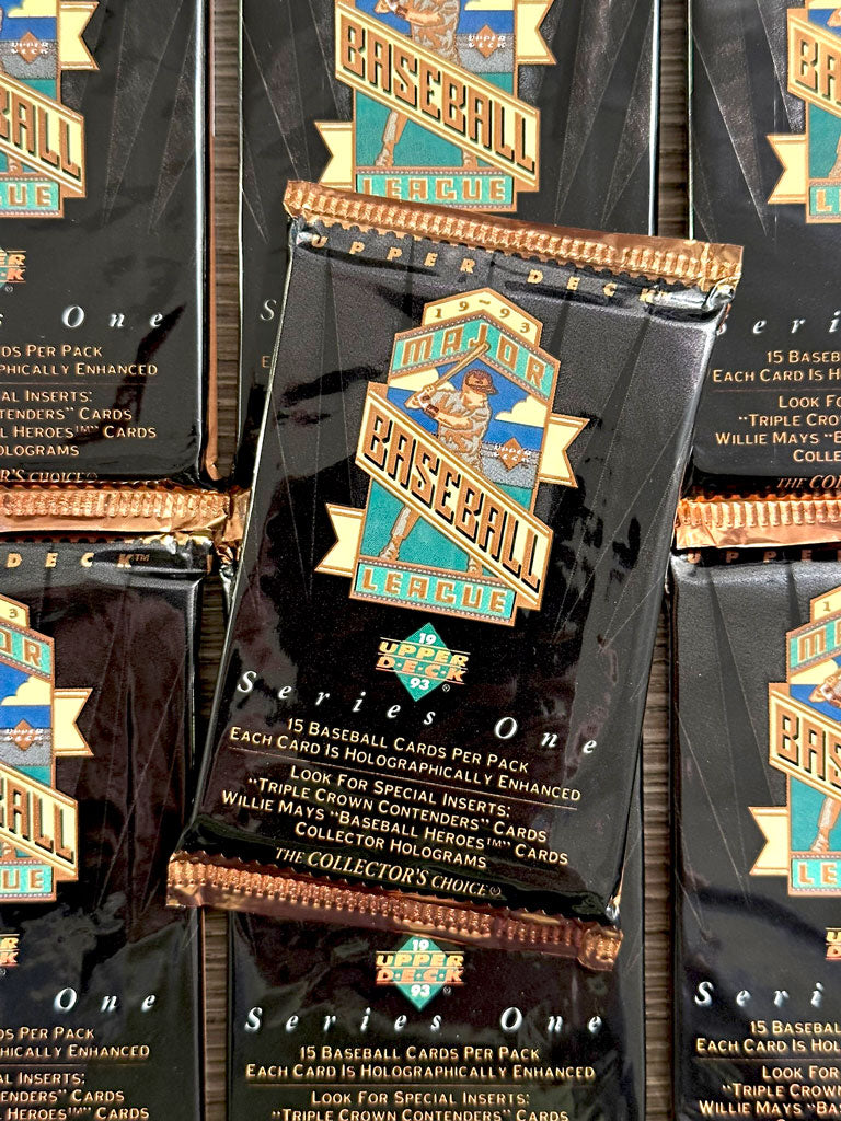 1993 Upper Deck Baseball Foil Packs (Series 1)