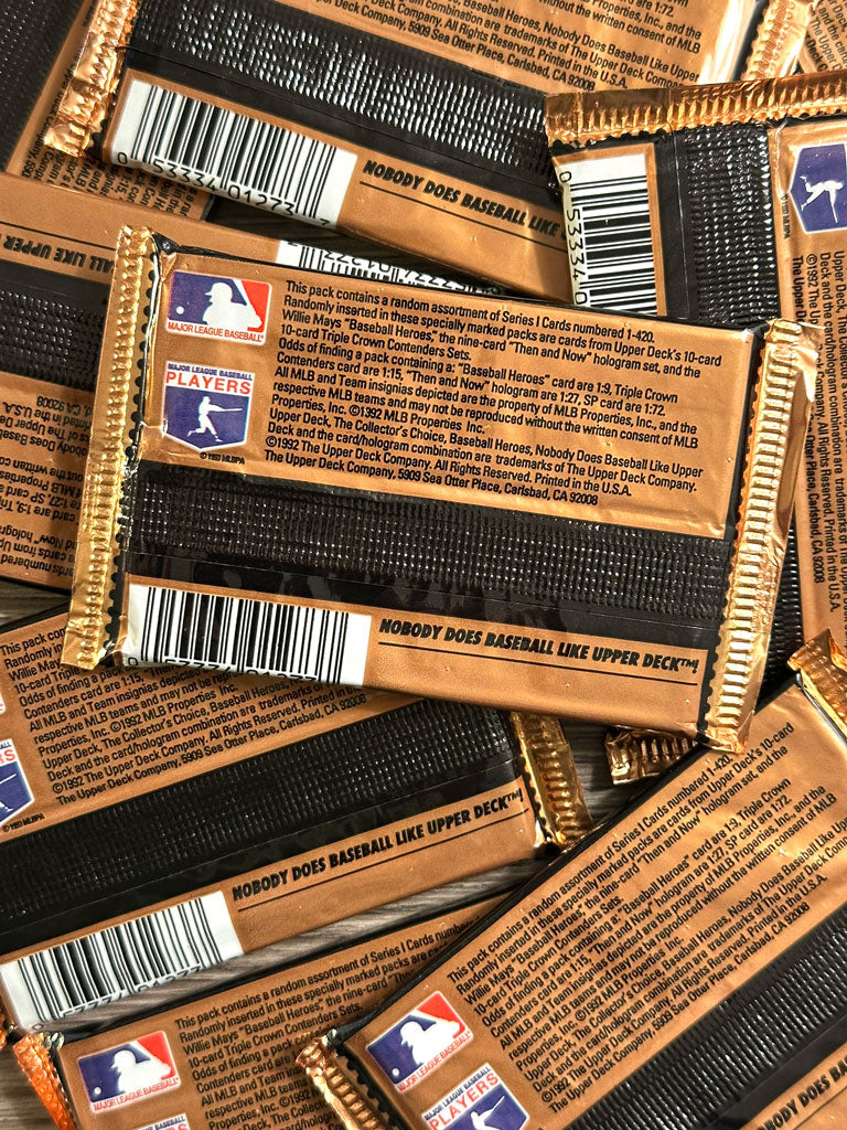 1993 Upper Deck Baseball Foil Packs (Series 1)