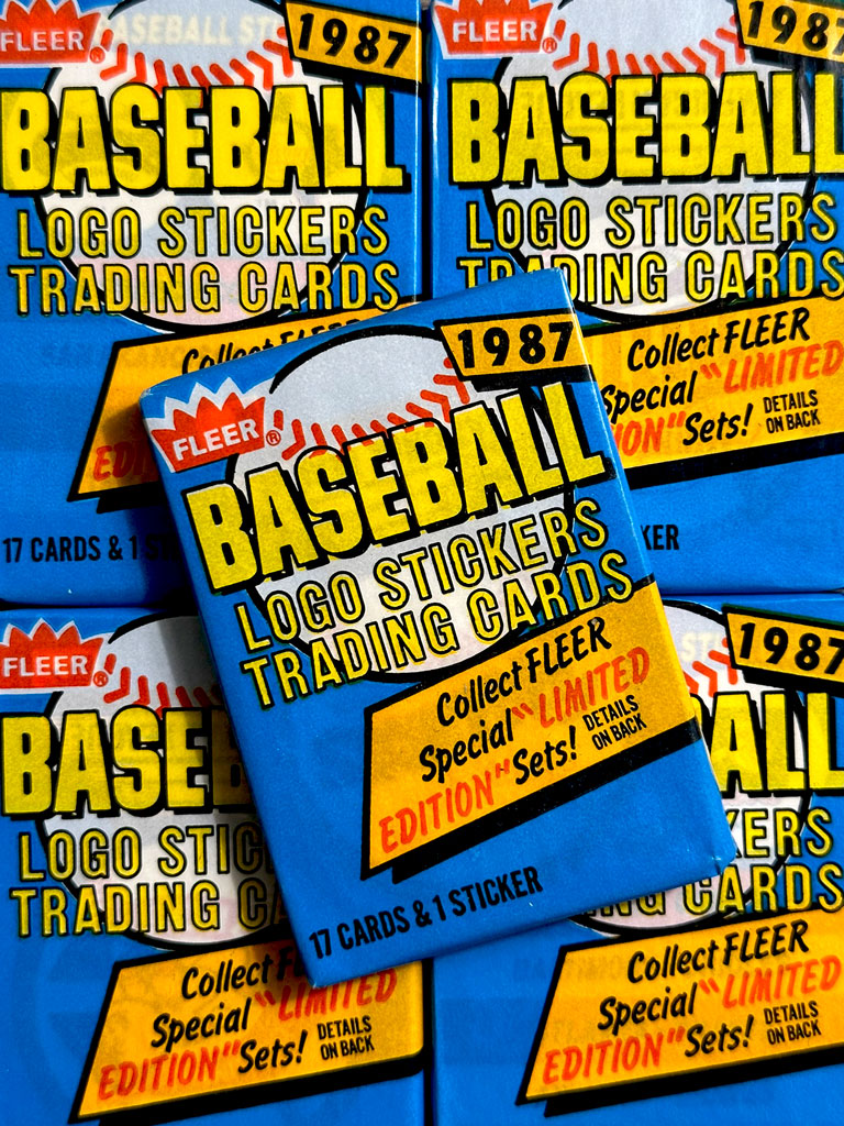 1987 Fleer Baseball Wax Packs