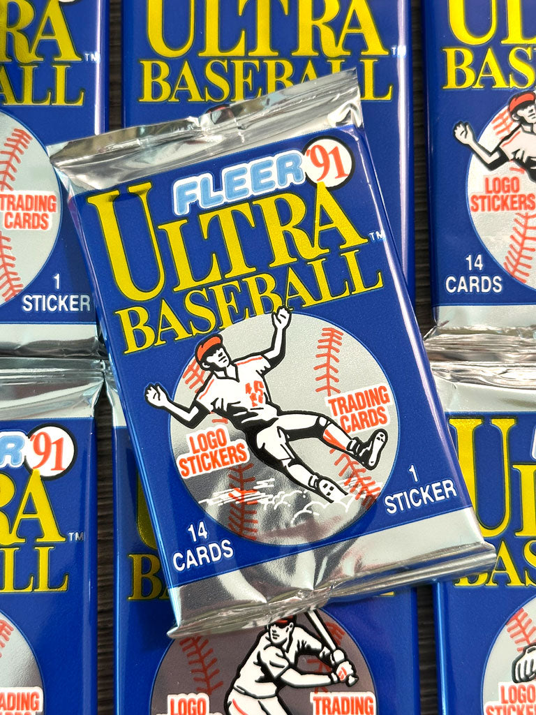 1991 Fleer Ultra Baseball Foil Packs
