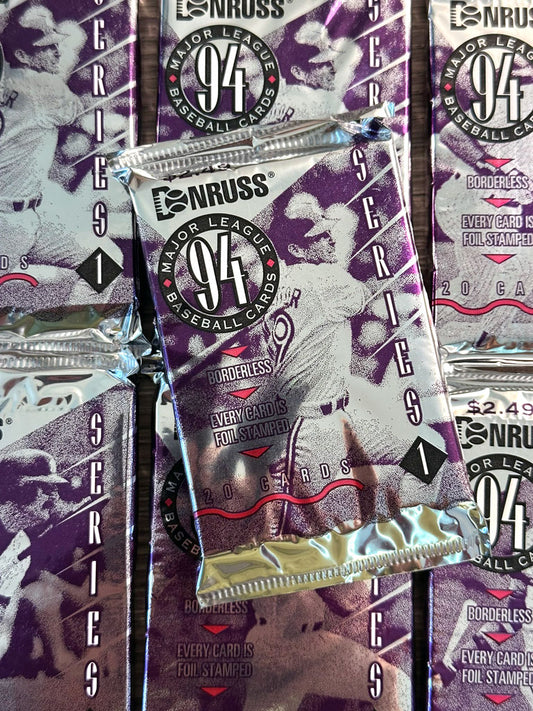1994 Donruss Baseball Hobby Packs (Series 1)