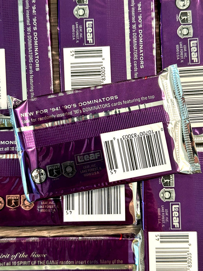 1994 Donruss Baseball Hobby Packs (Series 1)