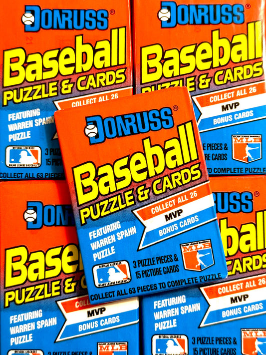 1989 Donruss Baseball Wax Packs
