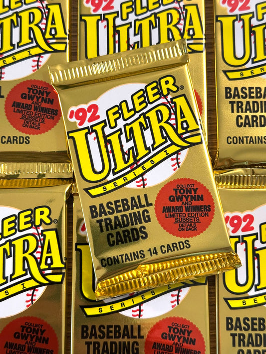1992 Fleer Ultra Baseball Packs (Series 1)
