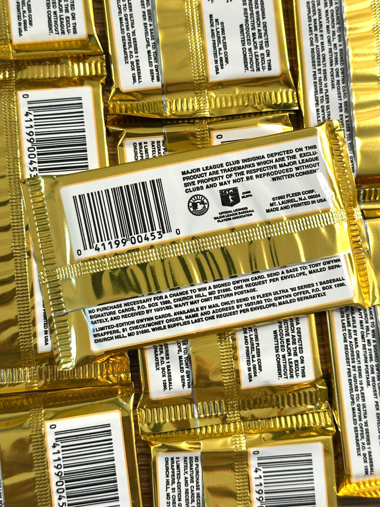 1992 Fleer Ultra Baseball Packs (Series 1)