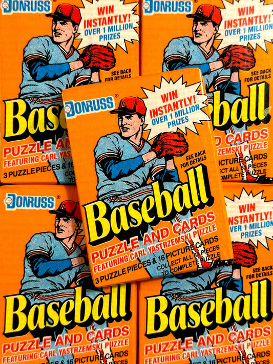 1990 Donruss Baseball Wax Packs