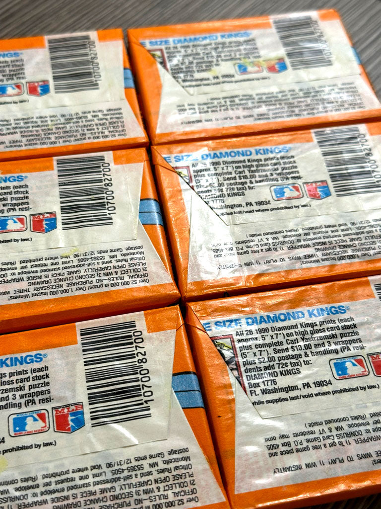 1990 Donruss Baseball Wax Packs