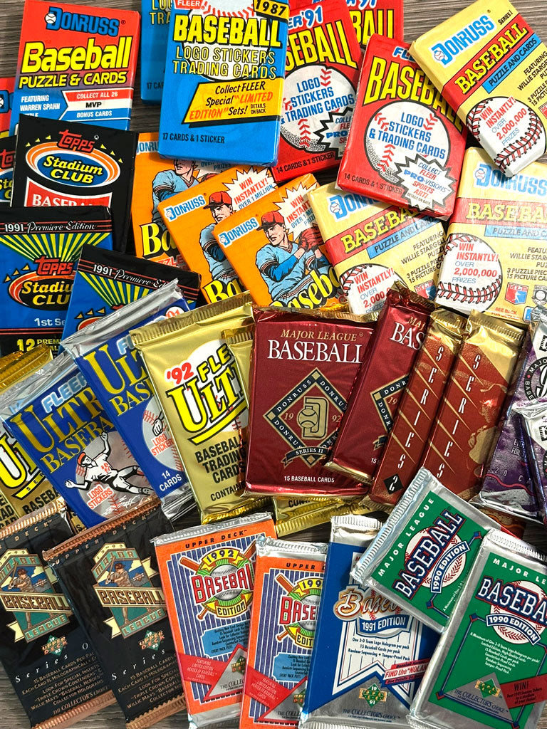 $59 Baseball Bundle - 36 Packs from the 1990s