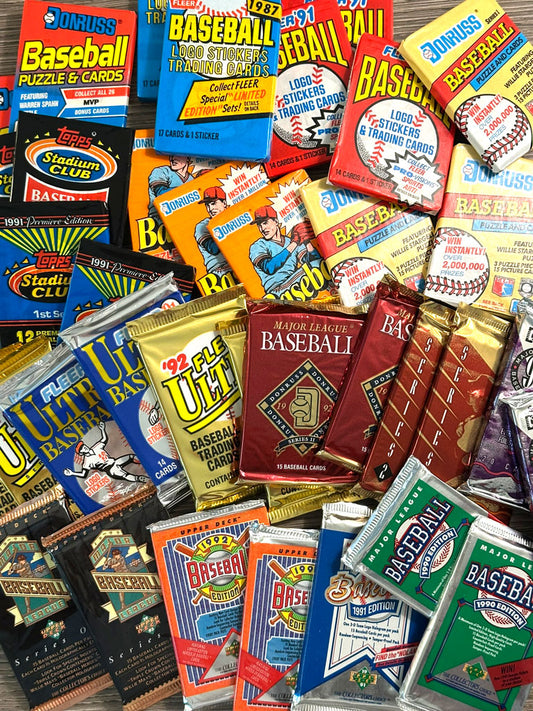 $59 Baseball Bundle - 36 Packs from the 1990s