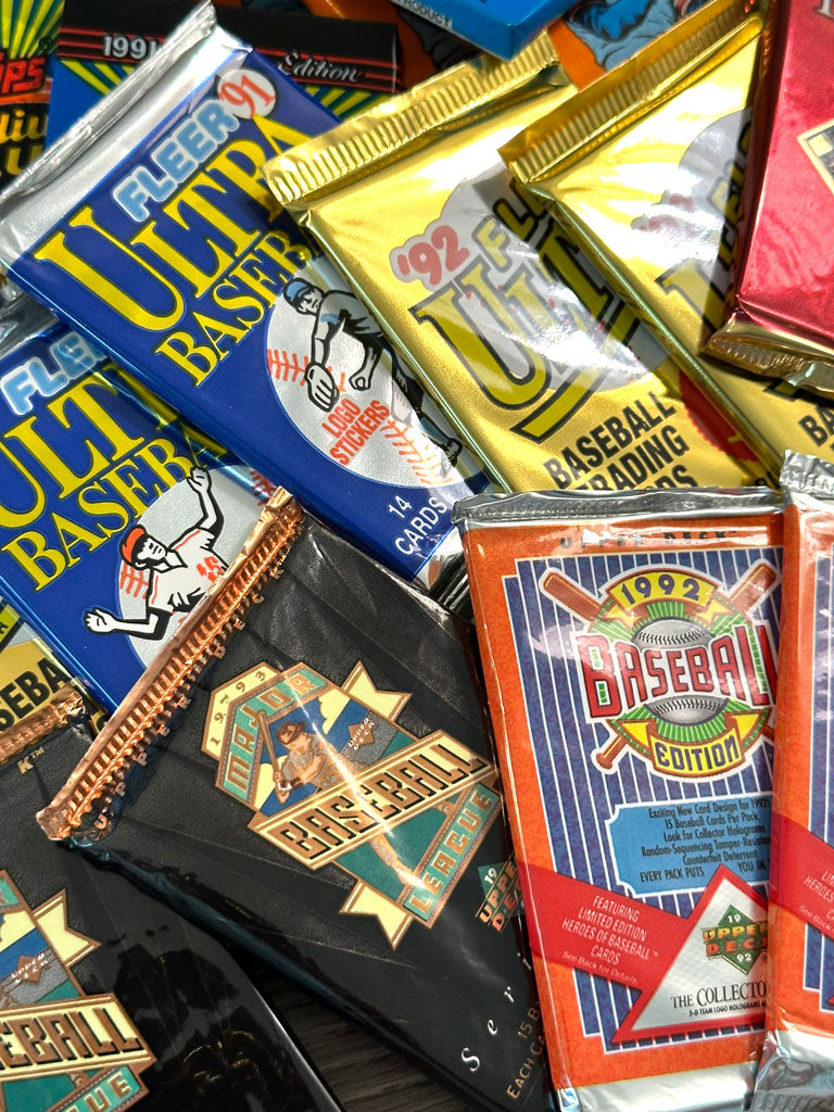 $59 Baseball Bundle - 36 Packs from the 1990s