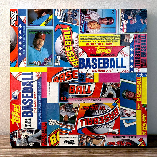 Display Box Art - "Box Bottom Phillies"